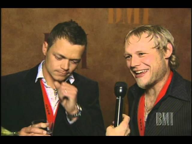 Brad Arnold & Matt Roberts of 3 Doors Down Interview - The 2005 BMI Pop Awards