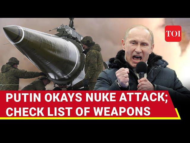 Putin's Nuclear Order: List Of All Nuke Weapons At Russia's Disposal | Details