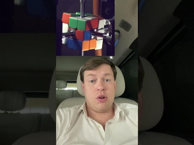 Американские студенты построили робота, который собирает кубик Рубика быстрее всех на планете!!!
