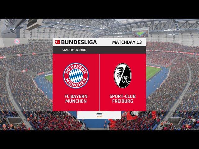 FIFA 23 - FC Bayern München vs Freiburg - Bundesliga Matchday 13