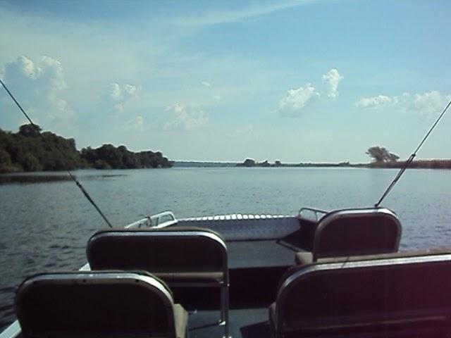 Entering Chobi National Park Botswana