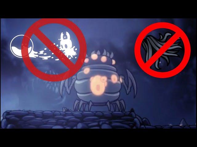 Задумчивый чревень:Без амулетов;Без Способностей[Hollow Knight]