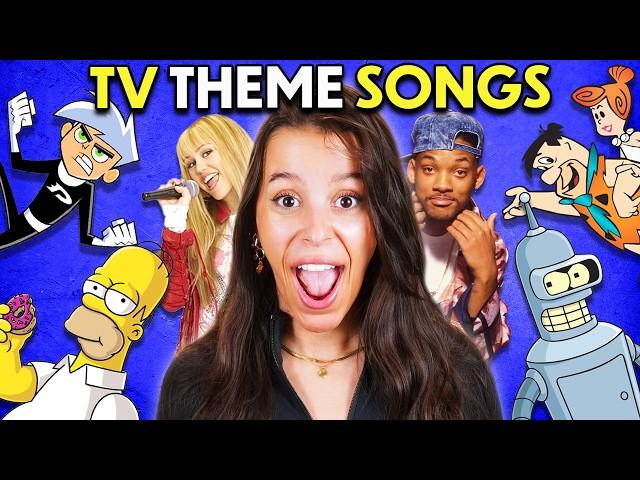 Choose A Side: TV Theme Song Battle! (Simpsons, Hannah Montana, The Flintstones)