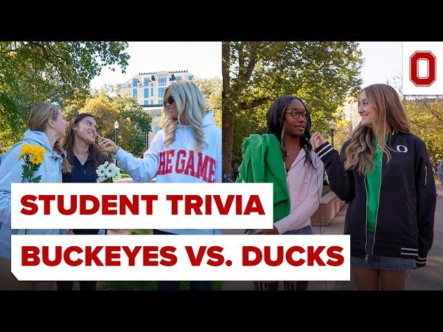 A new B1G friendship: How well do Ohio State and Oregon students know each other?