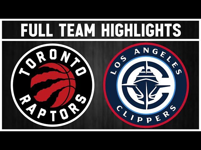 Toronto Raptors vs Los Angeles Clippers | November 9, 2024