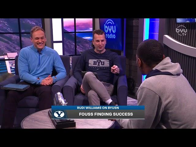 BYU Basketball Guard Rudi Williams on BYUSN | 2.6.23