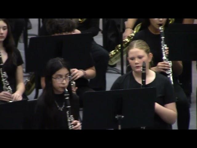 7th grade Band - Winter Concert 2024