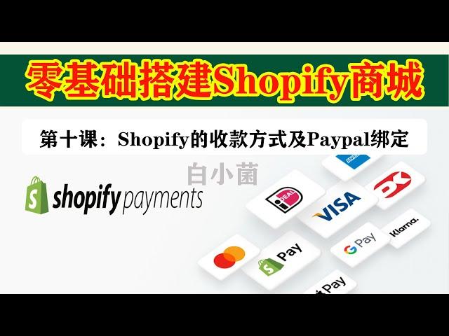 第十课：中国卖家Shopify的收款方式，Shopify如何绑定Paypal - 零基础搭建Shopify商城教程