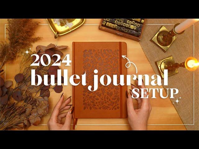 New 2024 Bullet Journal Setup 