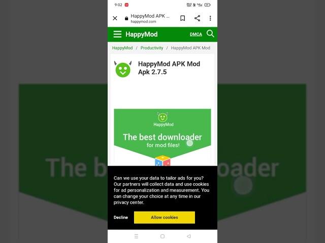 how to download happy mod app by blaster A to Z technology