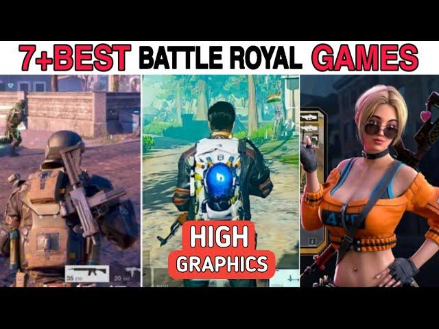 7+  BATTLE ROYALE GAMES ||  UNDER 200 MB |