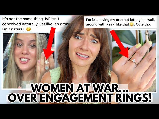 We Need To Talk About Engagement Ring Snobbery, Influencer Weddings And The Fake Diamond Explosion