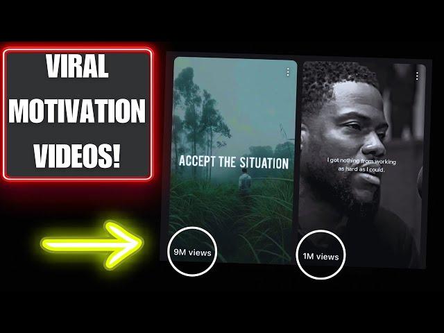 How to Create VIRAL Motivational Videos for MILLIONS of Views (EASY method)