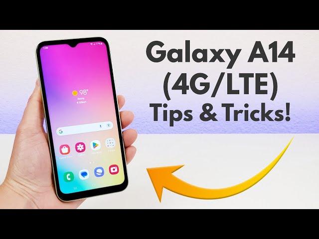 Samsung Galaxy A14 (4G/LTE) - Tips, Tricks, and Hidden Features!