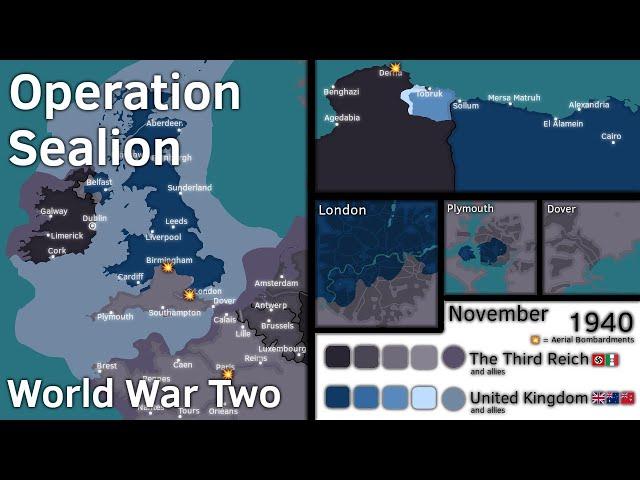 Operation Sealion - The WW2 German Invasion of Britain