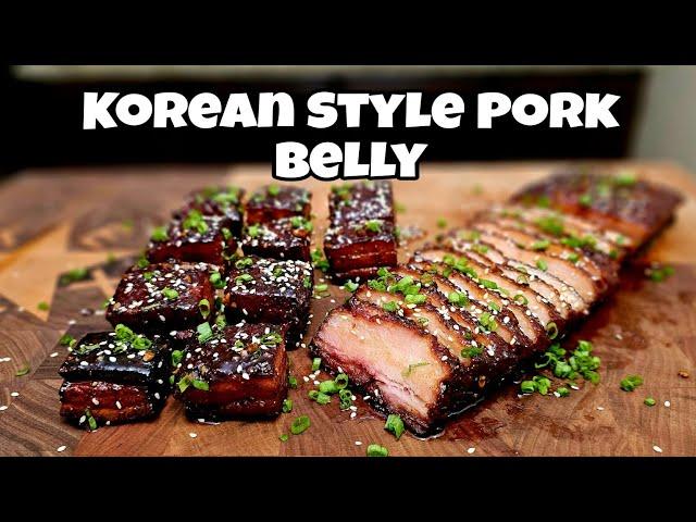 Korean Style Pork Belly - Smokin' Joe's Pit BBQ