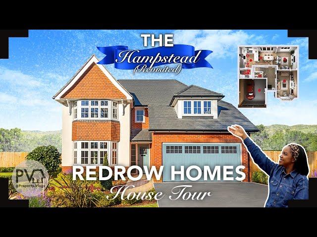 LOOK Inside this STUNNING 5 Bed Redrow Home  | You will ️ the Interior Decor Tour of The Hampstead