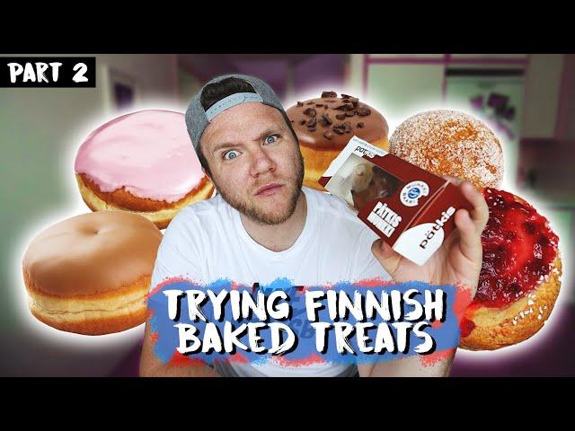 TRYING FINNISH BAKED TREATS - Part 2 | Taste Test Tuesday