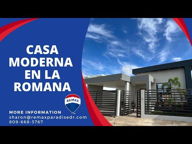 Hermosa casa en venta en Don Juan II, La Romana, RD $169,500 USD | Sharon Heere Real Estate