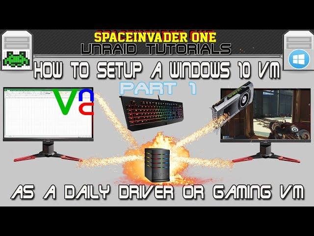 The best way to install and setup a windows 10 vm as a daily driver or a Gaming VM