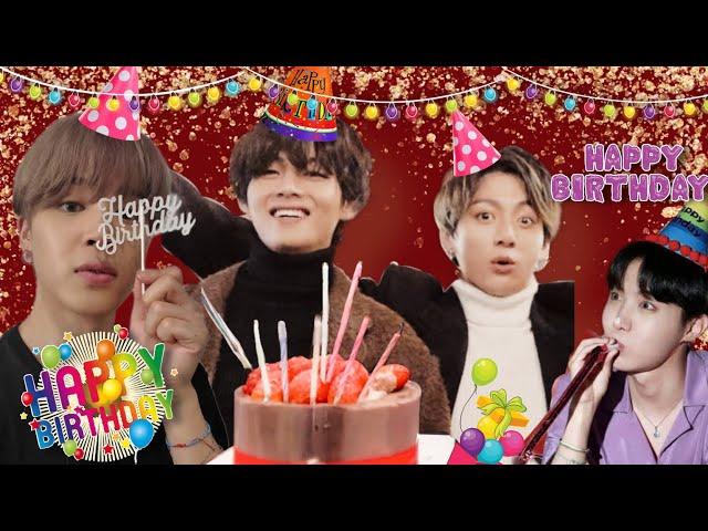 V  Birthday surprise by Kookie |Hindi dub 