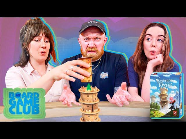 Let's Play WANDERING TOWERS | Board Game Club