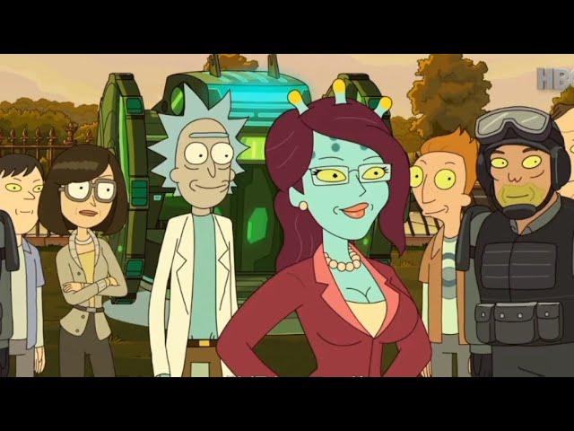 Unity SAVES the state of Virginia from Assimilation | Rick and Morty Season 7 Episode 3