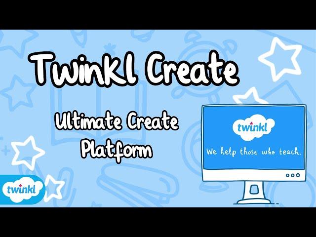 Create Introduction Video | Twinkl Create