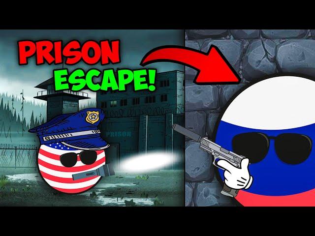 Countryballs prison escape! (Did they escape?) 