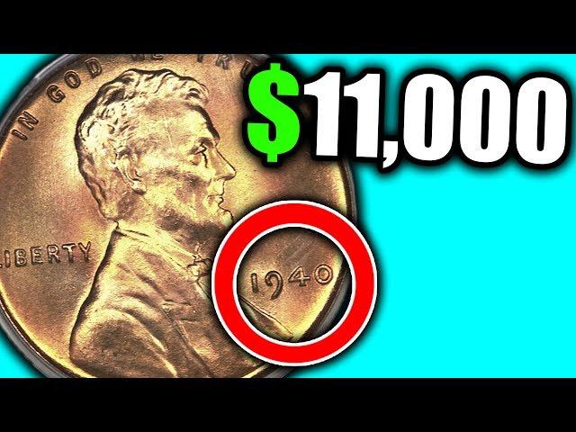 EXTREMELY RARE WHEAT PENNIES WORTH MONEY - 1940 WHEAT PENNY VALUE