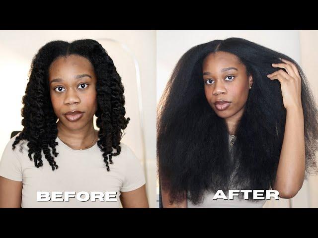 DYSON SUPERSONIC ALTERNATIVE? TESTING TYMO HAIR DRYER ON MY THICK NATURAL HAIR | TYPE 4 HAIR