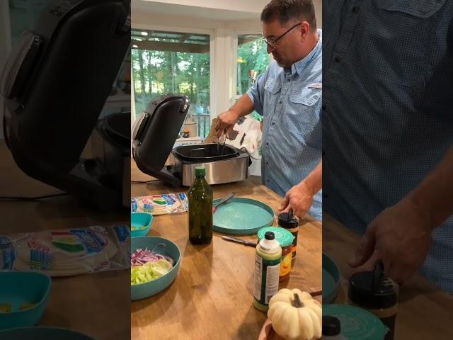 Easy Fish Tacos made in an Air Fryer | Son in law makes dinner for great grandmother