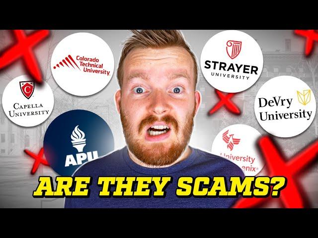 7 Worst Online Colleges You Should AVOID (2023)