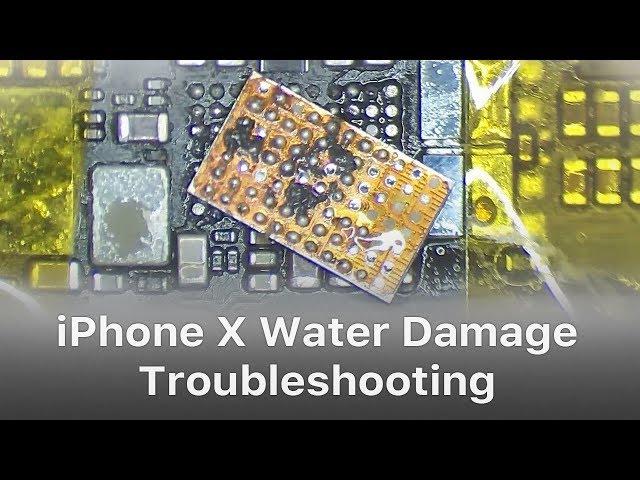 iPhone X/XS/XS Max Water Damage Troubleshooting