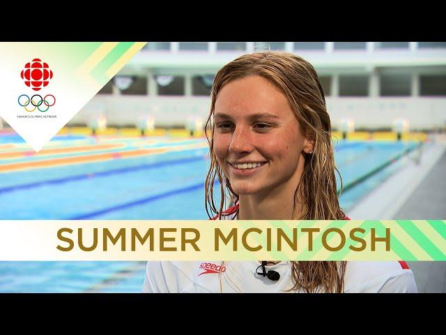 The final interview with Summer McIntosh ahead of Paris | CBC Sports