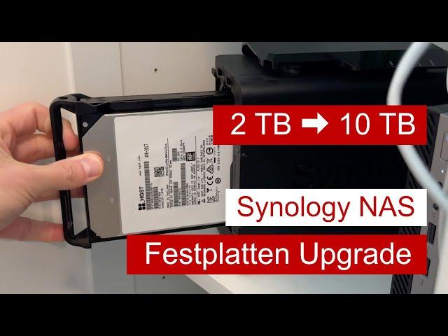 Synology NAS HDD Upgrade