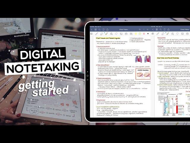 DIGITAL NOTETAKING Pt. 1 | Getting Started