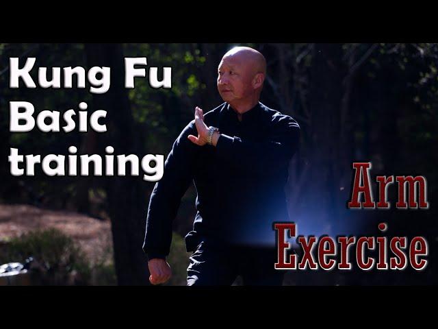 Kung Fu Basic training at home 2020: 15-minute daily routine exercise - Lesson One - Arm Exercises