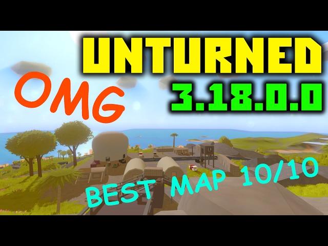 НОВАЯ КАРТА! ГАВАЙИ! // Unturned обновление 3.18.0.0