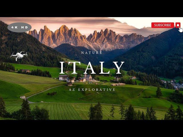 ITALY | 4K | DRONE | ULTRA HD | SCENERY | MIND RELAXING | NATURE | AZ EXPLORATIVE