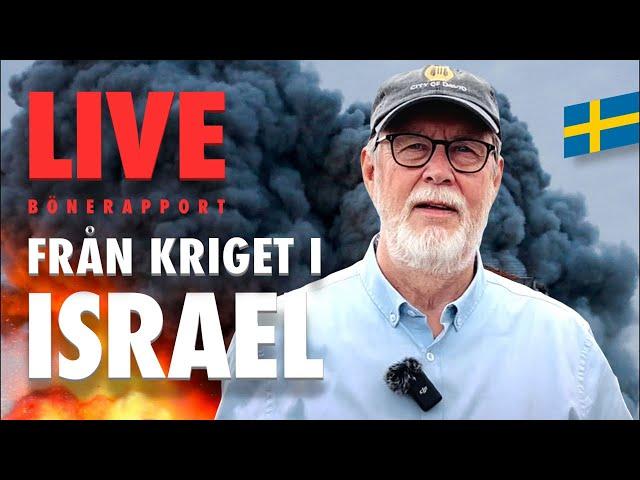 DAG 626: LIVE FRÅN KRIGET I ISRAEL: bönerapport