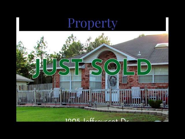 Another Platinum Property | Just Sold | 1205 JefferyScot Dr, Crestview, FL 32536