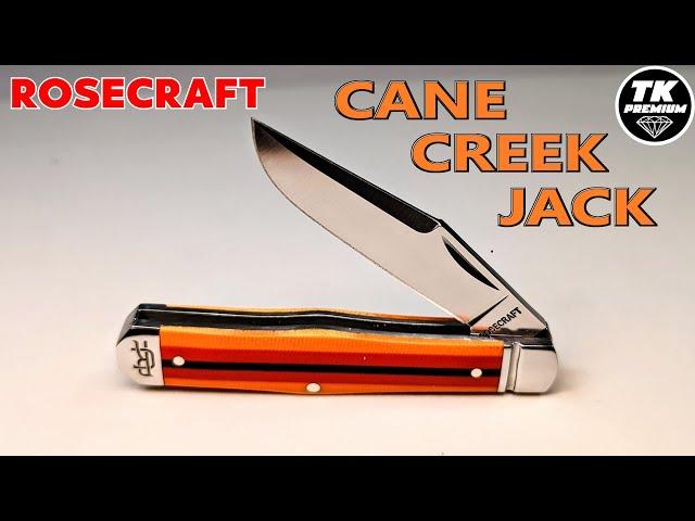 Rosecraft Blades Cane Creek Jack Pocket Knife RCT013