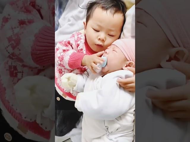 baby love each other very much #baby #cute #viral #trending #shorts