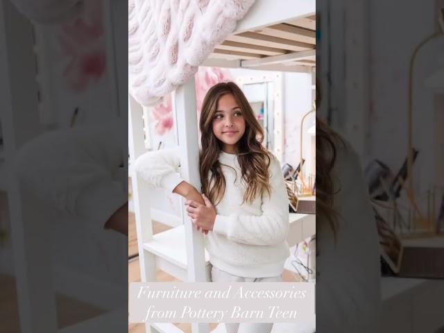 Ava Clements' Pottery Barn Teen Room Tour