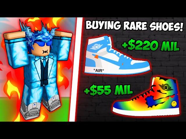 Buying Lots Of Rare Shoes In Sneaker Resell Simulator! Sneaker Con Hustle #31 (Roblox)