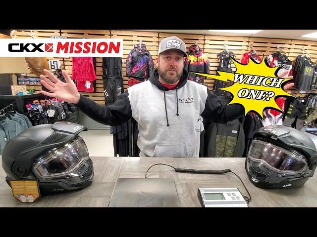 CKX Mission Helmet Carbon vs. Fiberglass walkthrough