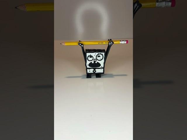 3D Printed Doodlebob pen holder