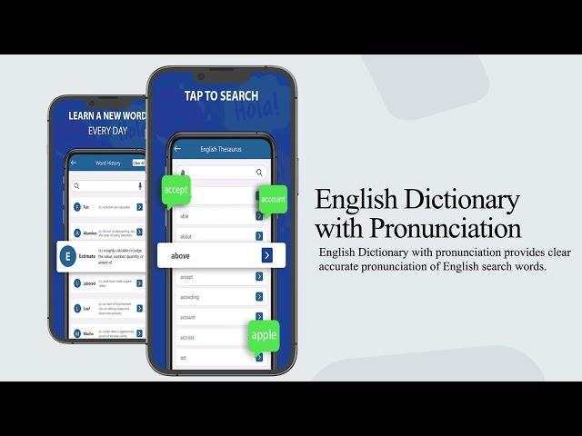 Advanced English Dictionary App