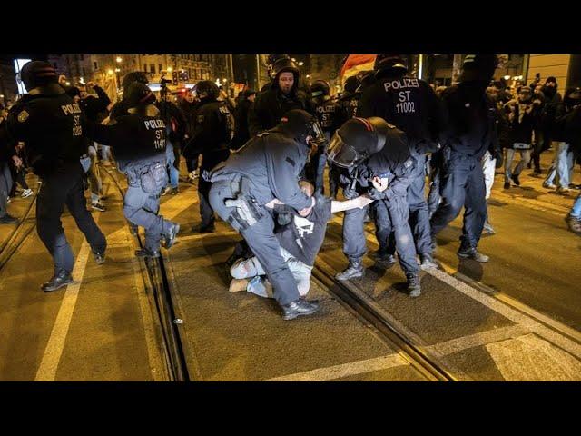 Magdeburg: Rechtsextreme demonstrieren nach Anschlag auf Weihnachtsmarkt